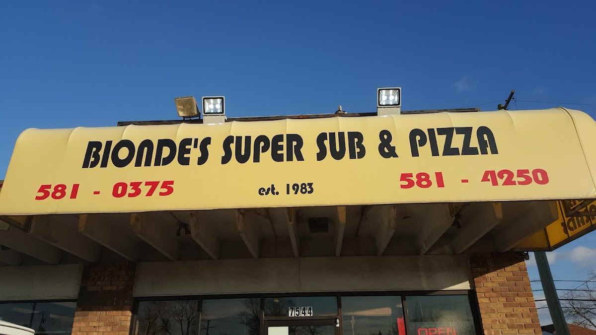 Bionde's Super Sub & Pizza-4